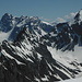 Unghürhörner and Plattenhörner - view from the summit of Isentällispitz.
