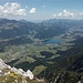 Tiefblick zum Walchsee