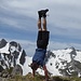 Handstand auf der Freiheit
