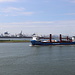 Hoek van Holland (Rotterdam) - Blick über den Hafen. Hier verabschieden wir uns gleich für gut zwei Wochen vom europäischen Festland und schippern nach Großbritannien.