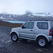 to Svinafelljokull Parking view of Skaftafell Glacier