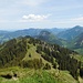 Rückblick vom Schnippenkopf (1833 m) nach Norden<br />
