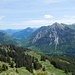 Blick vom Schnippenkopf (1833 m) nach Nordosten ins Retterschwanger Tal<br />