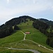 Ofterschwanger Horn (1406 m)<br />Der Aufstieg zum Sigiswanger Horn (1527 m) erfolgt weglos über die Weideflächen und lichten Wald nach der Fahnengehrenalpe