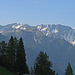 Blick zu den höchsten Liechtensteiner, Hinter und Vorder Grauspitz und dem Falknis