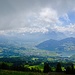 Blick vom Wildspitz auf den Lauerzersee.