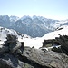 <b>Pizzo d'Orsirora (2603 m) - Pizzo Centrale (2999 m) - Monte Prosa (2737 m).</b>