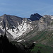 View to Druesberg and other neighboring peaks.