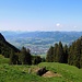 Aufstieg zum Grünten (1738 m),<br />Blick nach Sonthofen