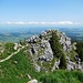 Grünten-Übelhorn (1738 m),<br />Blick nach Nordosten