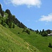 Rückblick zur Zweifelgehren Alpe (1440 m)