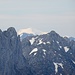 Unverwechselbar: der Mont Blanc hinter den Gastlosen.