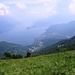 verso il Monte Grona ... vista sul Lago di Como