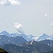 Die Sicht reichte hin bis in die Stubaier Alpen