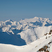 Blick über die Gafallenlücke zum Griessgletscher und Blinnenhorn
