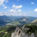 Blick in das Tannheimer Tal Richtung Südwesten. Egal, ob es nun das gemäß Slogan "schönste Hochtal der Alpen ist" oder auch nicht. Uns hat es super gefallen :-)