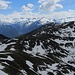 Der lange Kamm zum Steinkogel. Über dem Pinzgau wirkt der Tauernföhn