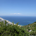 Fast zu sehen: die Meerenge bei Messina und Kalabrien