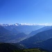 Dalla cima, ancora il monte Disgrazia che domina la Valtellina.