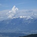 die Gipfel im Alpstein zeitweilig aus den Wolken
