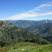 Panorama da Alpone 1539 mt verso la Val Vigezzo, Prealpi e Alpi Ticinesi.