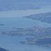 Rapperswil and Zürisee as seen from Speer