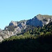 Hinüberblick zum besonnten Mont César