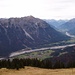 links vom Lech die Schwarzhanskarspitze