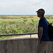Da der Observation-Tower mit seinen paar Metern in dieser flachen Landschaft die einzige Erhebung weit und breit ist, hat man einen tollen Rundumblick in die endlosen Weiten der Everglades.