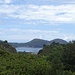 Im Aufstieg zum Observatorium mit dem Blick in die malerische Bucht von Lipari-Stadt.