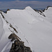 Der weitere Gratverlauf - lange habe ich noch mit dem Diechterhorn als Gipfelziel ab Furka Belvédère in meinen Gedanken gespielt. Die Gipfel dazwischen sind Namenlose?!