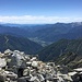 Blick durchs Valle Isorno hinaus Richtung Domodossola