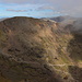 Snowdon / Yr Wyddfa - Blick vom höchsten zum zweithöchsten Gipfel in Wales, Garned Ugain. Diesen werden wir anschließend noch besuchen.