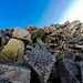Ultimo pezzo di scalata grado I, ma rocce molto instabili, pur essendo grosse