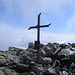 Das schöne Gipfelkreuz des Vorder Glärnisch 2328m