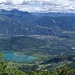 Dalla zona del Monte Roen veduta verso il Lago di Caldaro e la Valle dell'Adige.