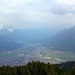 Garmisch-Partenkirchen mit Schlechtwetterfront