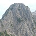 Gipfelaufbau des Garsellakopf mit erkennbarem Steig (in Originalgröße besser erkennbar)