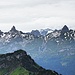 Blick vom Fronalpstock über den Huser Stock hinweg.