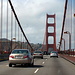 Richtung N (stadtauswärts) ist die Golden Gate Bridge gratis.