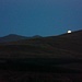 Moonrise - Vollmond - links Snowdon