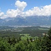 Blick auf Innsbruck und die Nordkette,leider in Wolken