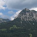 Entschenkopf und Rubihorn, aufgenommen nach der Tour etwa vom nördlichen Ortsrand von Oberstdorf