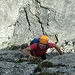 Das Wandl ist die schönste Kletterstelle am Nordgrat