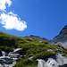 die Hütte kommt nach knapp 2 Std. in Sichtweite