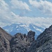 Blick durch die Rotscharte zum Hauptkamm (Zoom)
