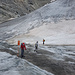 Montée à Bordierhütte : traversée du glacier