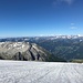 Blick vom Vadrecc di Bresciana aus zu den Höchsten der Schweiz