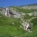 Wasserfall und  Stromschnellen des Ri di Mutarasc