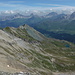 Muntognas digls Lajets - view from the summit of Piz Scalotta.